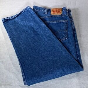 Levis 550 Relaxed Fit Jeans Mens W44 L32 Fits 30 Blue‎ Denim